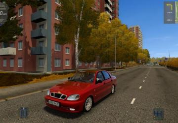 Мод Chevrolet Lanos 1.5 Sedan версия 1.0 для City Car Driving (v1.5.8)