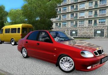 Мод Chevrolet Lanos 1.5 Sedan версия 21.09.20 для City Car Driving (v1.5.9, 1.5.9.2)