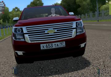 Мод Chevrolet Tahoe LTZ 2015 для City Car Driving (v1.5.5)