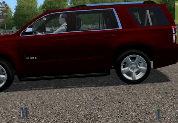 Мод Chevrolet Tahoe LTZ 2015 для City Car Driving (v1.5.5)