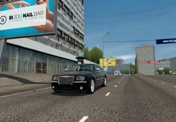 Мод Chrysler 300C версия 27.08.20 для City Car Driving (v1.5.9.2)