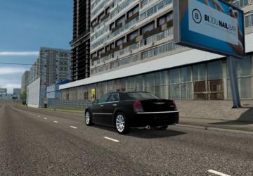 Мод Chrysler 300C версия 27.08.20 для City Car Driving (v1.5.9.2)