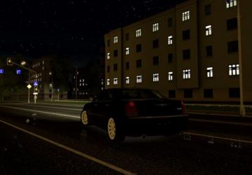 Мод Chrysler 300C версия 27.08.20 для City Car Driving (v1.5.9.2)