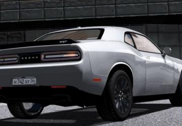 Мод Dodge Challenger SRT Hellcat 2016 версия 18.01.20 для City Car Driving (v1.5.9.2)