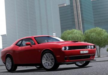 Мод Dodge Challenger SRT Hellcat версия 1.0 для City Car Driving (v1.5.8)