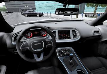 Мод Dodge Challenger SRT Hellcat версия 25.06.21 для City Car Driving (v1.5.9, 1.5.9.2)