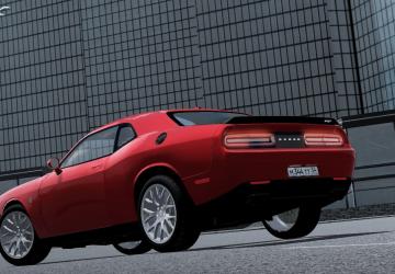 Мод Dodge Challenger SRT Hellcat версия 25.06.21 для City Car Driving (v1.5.9, 1.5.9.2)