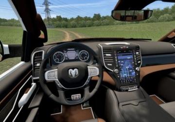 Мод Dodge Ram 2019 версия 10.11.2021 для City Car Driving (v1.5.9.2)