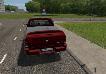 Мод Dodge Ram SRT-10 версия 08.10.2020 для City Car Driving (v1.5.9.2)