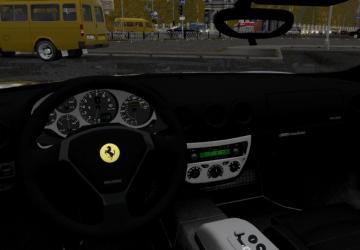 Мод Ferrari 360 Modena версия 28.08.20 для City Car Driving (v1.5.9.2)