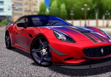 Мод Ferrari Califonria версия 19.04.21 для City Car Driving (v1.5.9, 1.5.9.2)
