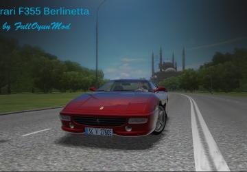 Мод Ferrari F355 Berlinetta версия 02.02.20 для City Car Driving (v1.5.9)