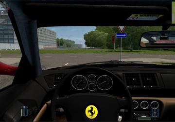 Мод Ferrari F355 Berlinetta версия 02.02.20 для City Car Driving (v1.5.9)