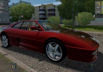 Мод Ferrari F355 Berlinetta версия 02.02.20 для City Car Driving (v1.5.9)