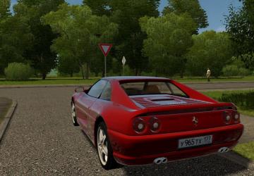 Мод Ferrari F355 Berlinetta версия 17.04.21 для City Car Driving (v1.5.9, 1.5.9.2)