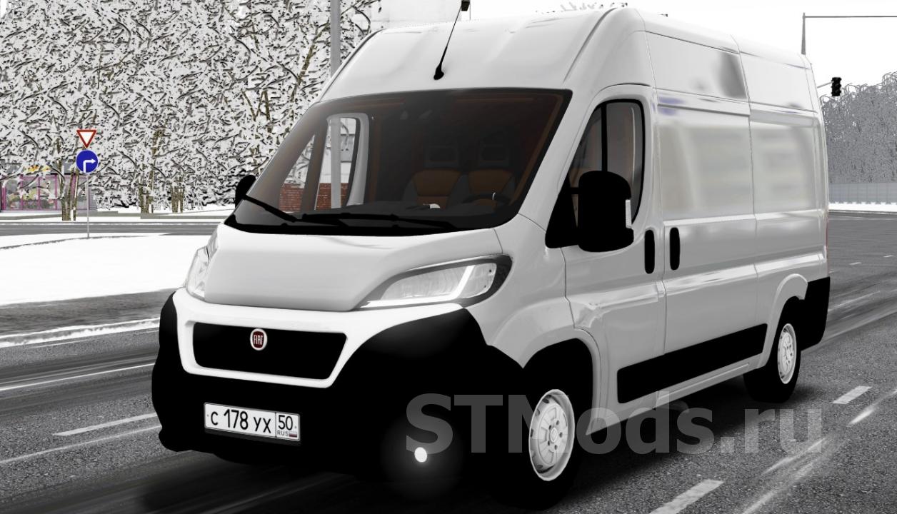 Скачать мод Fiat Ducato версия 04.09.21 для City Car Driving (v1.5.9,  1.5.9.2)