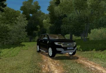 Мод Ford Everest Titanium 2017 версия 07.06.20 для City Car Driving (v1.5.9.2)