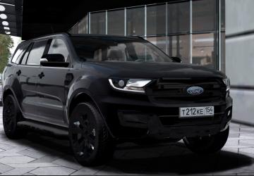 Мод Ford Everest Titanium 2017 версия 24.06.21 для City Car Driving (v1.5.9, 1.5.9.2)