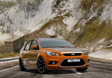 Мод Ford Focus 2 2008 Hatchback 2.0i версия 14.03.2021 для City Car Driving (v1.5.9.2)