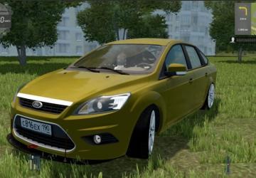 Мод Ford Focus 2 версия 09.03.21 для City Car Driving (v1.5.8 - 1.5.9.2)