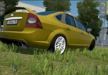 Мод Ford Focus 2 версия 09.03.21 для City Car Driving (v1.5.8 - 1.5.9.2)