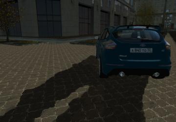 Мод Ford Focus RS 2017 версия 1.0 для City Car Driving (v1.5.8)