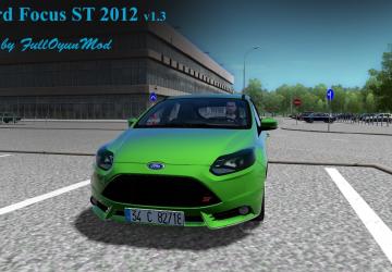 Мод Ford Focus ST 2012 версия 28.01.20 для City Car Driving (v1.5.9)