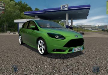 Мод Ford Focus ST 2012 версия 28.01.20 для City Car Driving (v1.5.9)