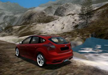 Мод Ford Focus ST 2012 версия 13.01.2023 для City Car Driving (v1.5.9.2)