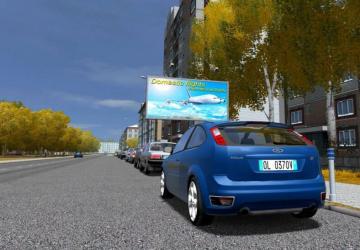 Мод Ford Focus ST III 2006 версия 1.0 для City Car Driving (v1.5.8, 1.5.9)