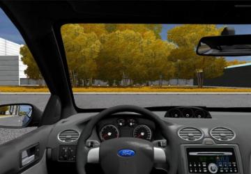 Мод Ford Focus ST III 2006 версия 1.0 для City Car Driving (v1.5.8, 1.5.9)