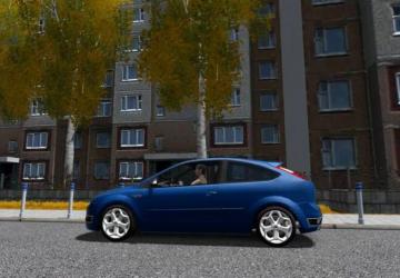 Мод Ford Focus ST III 2006 версия 1.0 для City Car Driving (v1.5.8, 1.5.9)