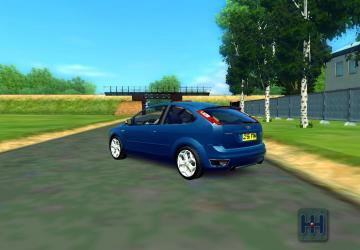 Мод Ford Focus ST III 2006 версия 09.03.21 для City Car Driving (v1.5.9, 1.5.9.2)