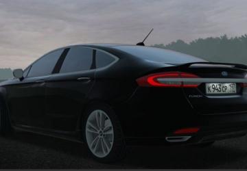 Мод Ford Fusion 2017 версия 12.11.20 для City Car Driving (v1.5.8 - 1.5.9.2)