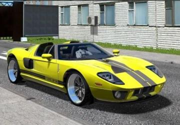 Мод FORD GTX1 версия 15.09.20 для City Car Driving (v1.5.9, 1.5.9.2)
