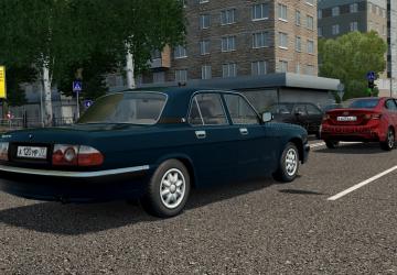 Мод ГАЗ 31105 версия 1.0 для City Car Driving (v1.5.9)