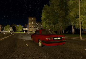 Мод ГАЗ 31105 версия 1.0 для City Car Driving (v1.5.9)