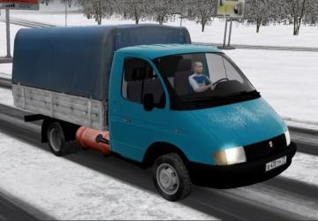 Мод ГАЗель 33021 версия 04.04.21 для City Car Driving (v1.5.9, 1.5.9.2)