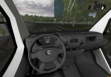 Мод Gazel Next Cityline версия 1 для City Car Driving (v1.5.9 - 1.5.9.1)