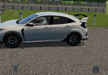 Мод Honda Civic Type R для City Car Driving (v1.5.8)