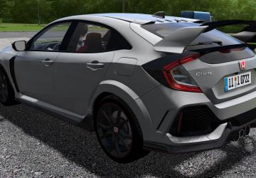 Мод Honda Civic Type R версия 24.05.20 для City Car Driving (v1.5.9.2)