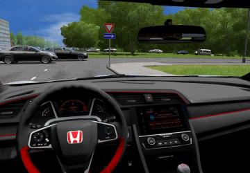 Мод Honda Civic Type R версия 24.05.20 для City Car Driving (v1.5.9.2)