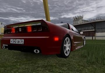 Мод Honda NSX версия 03.07.21 для City Car Driving (v1.5.8 - 1.5.9.2)