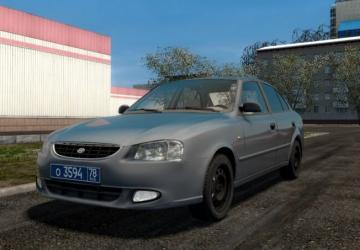 Мод Hyundai Accent версия 30.11.21 для City Car Driving (v1.5.9.2)