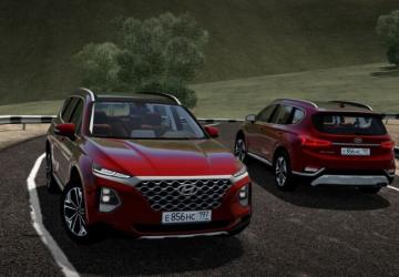 Мод Hyundai Santa Fe 2019 версия 1.0 для City Car Driving (v1.5.9, 1.5.8)