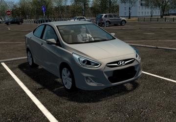 Мод Hyundai Solaris 2011 версия 07.12.2022 для City Car Driving (v1.5.9.2)