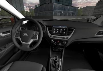 Мод Hyundai Solaris 2 1.6i 2022 версия 29.08.2022 для City Car Driving (v1.5.9.2)