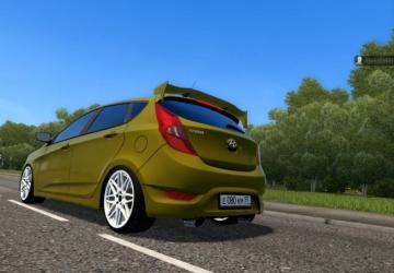 Мод Hyundai Solaris Hatchback версия 1.0 для City Car Driving (v1.5.8)