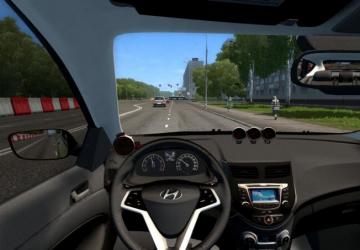 Мод Hyundai Solaris Hatchback версия 1.0 для City Car Driving (v1.5.8)