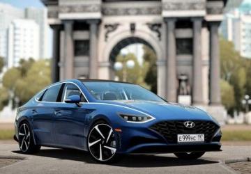 Мод Hyundai Sonata 2020 Turbo версия 25.07.20 для City Car Driving (v1.5.9.2)